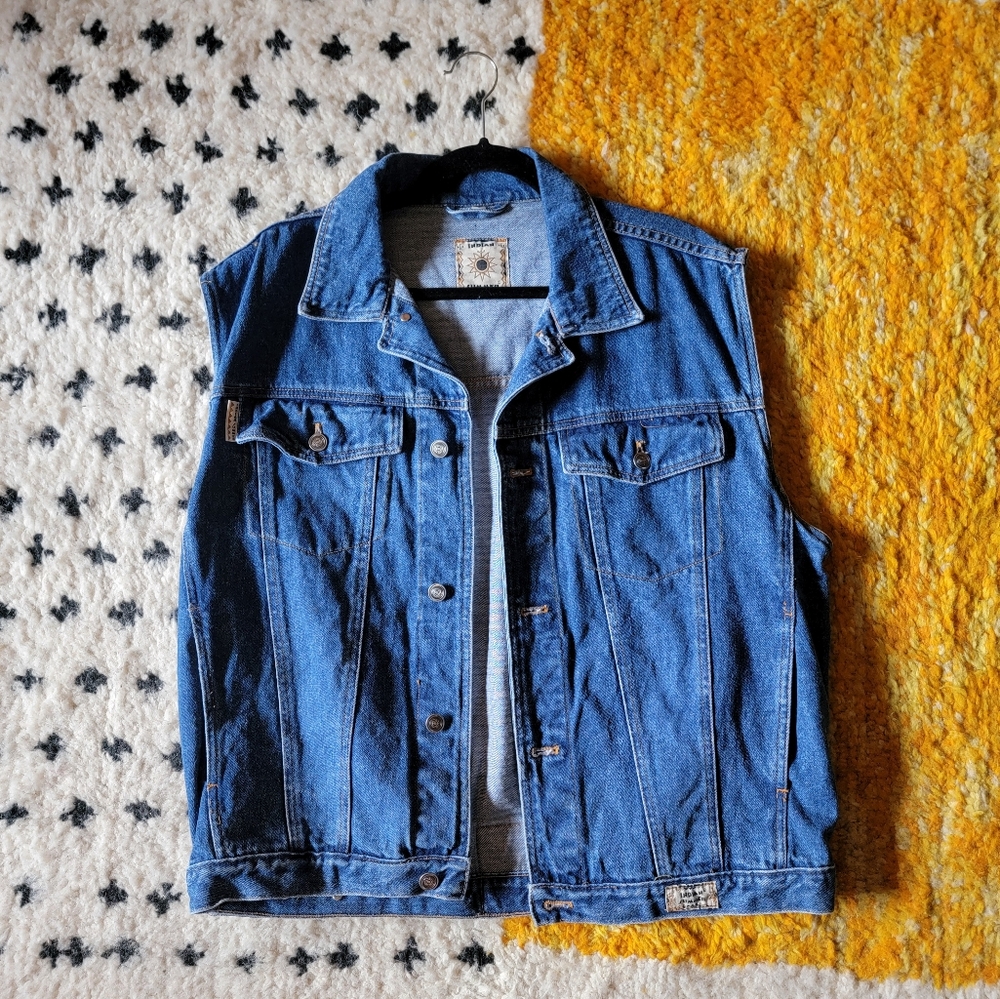 Vintage Indian Summer Denim Vest